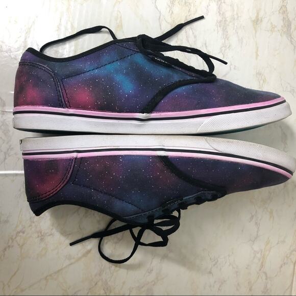 Vans Galaxy Space Low Profile Lace Up Sneaker 8.5 - Picture 7 of 13